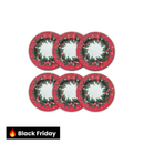 Kit Pratos Natalinos – 6 Peças