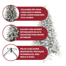 Árvore Nevada Clássica (sem LED)