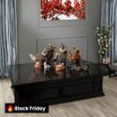 Conjunto Tradicional de Presépio e Reis Magos com 11 Peças