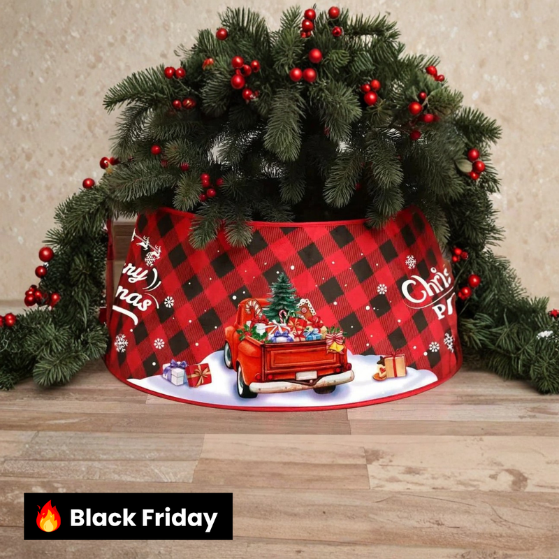 Saia Árvore de Natal Estampado 60x40x20cm