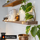 100 Micro Luzes de Fada LED Brancas Quentes