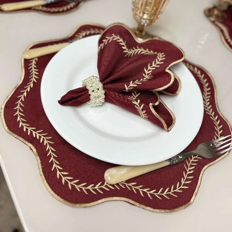 Kit Jantar Natalino Tradicional – 6 Peças