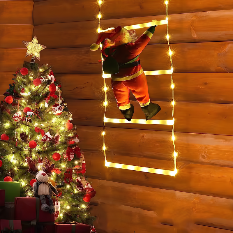 Papai Noel Encantado - Sobe & Desce Escada + Brinde!