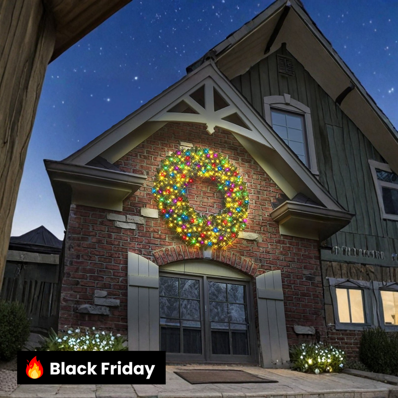 Guirlanda Nevada Verde