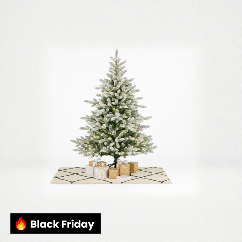 Árvore de Natal Nevada 1,80m de Altura - 1.326 Galhos - Micro LED