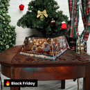 Saia Árvore de Natal Base PVC Encaixe 55x42x25cm