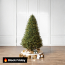 Árvore de Natal Verde Premium com Galhos Articulados, Suporte Metálico e Micro LEDs Embutidos