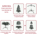 Árvore Nevada Clássica (sem LED)