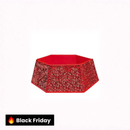 Saia De Árvore Natal Brilhante 60x80x25cm