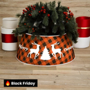 Saia Árvore de Natal Estampado 60x40x20cm