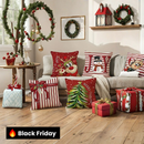 Kit Capas de Almofadas de Natal Sofisticada