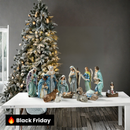 Conjunto de Figuras de Presépio Deluxe com 12 Peças