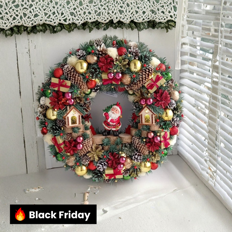 Guirlanda Natal Lux Vermelha