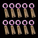 Luzes de garrafa de LED Natalina