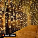 Cortina de Luzes LED Floco de Neve – 3 Metros