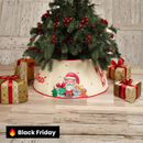 Saia De Árvore Natalino Estampado 45x70cm