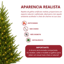 Pinheiro de Natal 900 Galhos [ + LED DE BRINDE ]