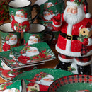 Kit Louças Christmas Lodge Santa – 16 Peças