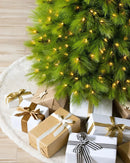 Árvore de Natal Monterey Pine Slim com Galhos Articulados, Suporte Metálico e Micro LEDs Embutidos