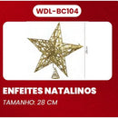 Estrela Decorações Da Árvore De Natal 28cm