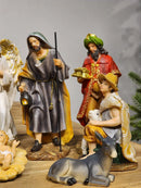 Presépio em Resina Colorido • 11 Peças • 18,5cm