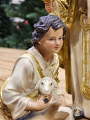 PRESÉPIO DE RESINA LUXO 11 PÇS